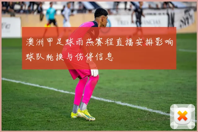 澳洲甲足球雨燕赛程直播安排影响球队轮换与伤停信息